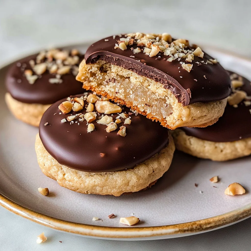 Beste Nougat-Plätzchen