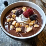 Cremiger Schokoladenpuddingbrei