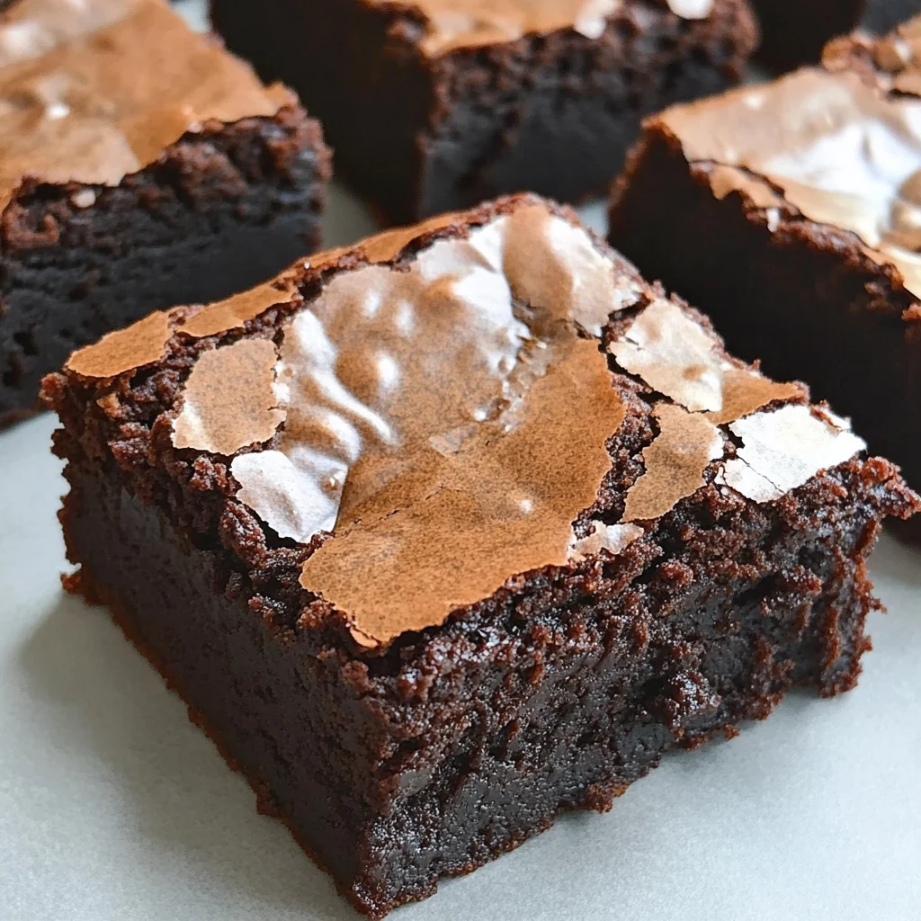 Fudgy Brownies from Scratch