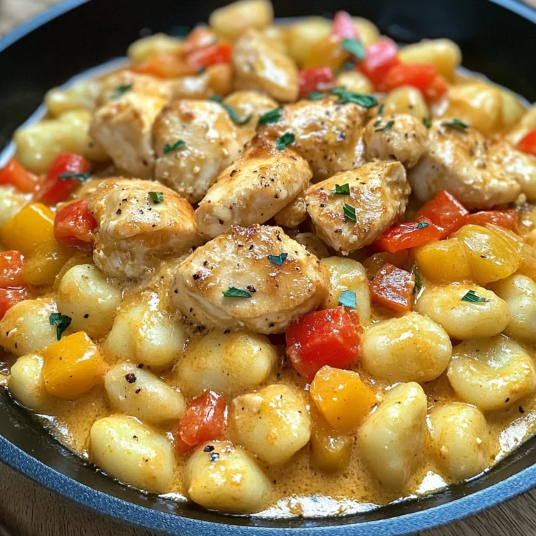 Gnocchi Pfanne mit Hähnchen