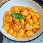 Gnocchi Rezept mit Paprika-Frischkäse-Soße