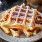 Knusprige Belgische Waffeln mit Hefe