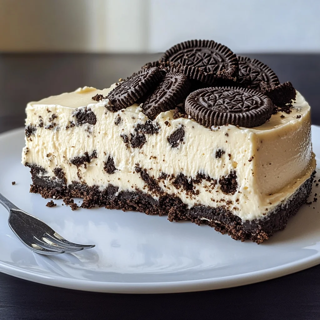 Oreo-Cheesecake | Einfaches No-Bake-Rezept