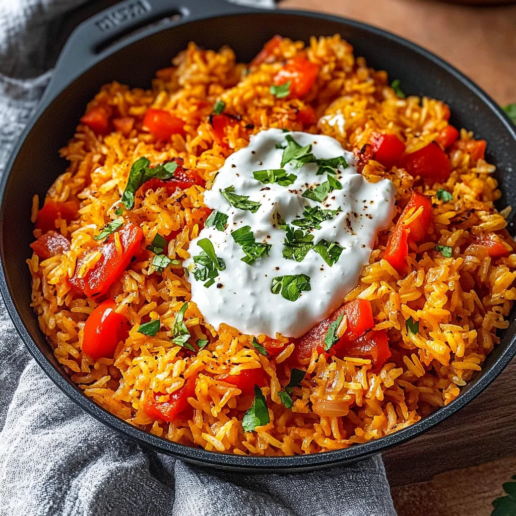 Paprika-Reis-Pfanne