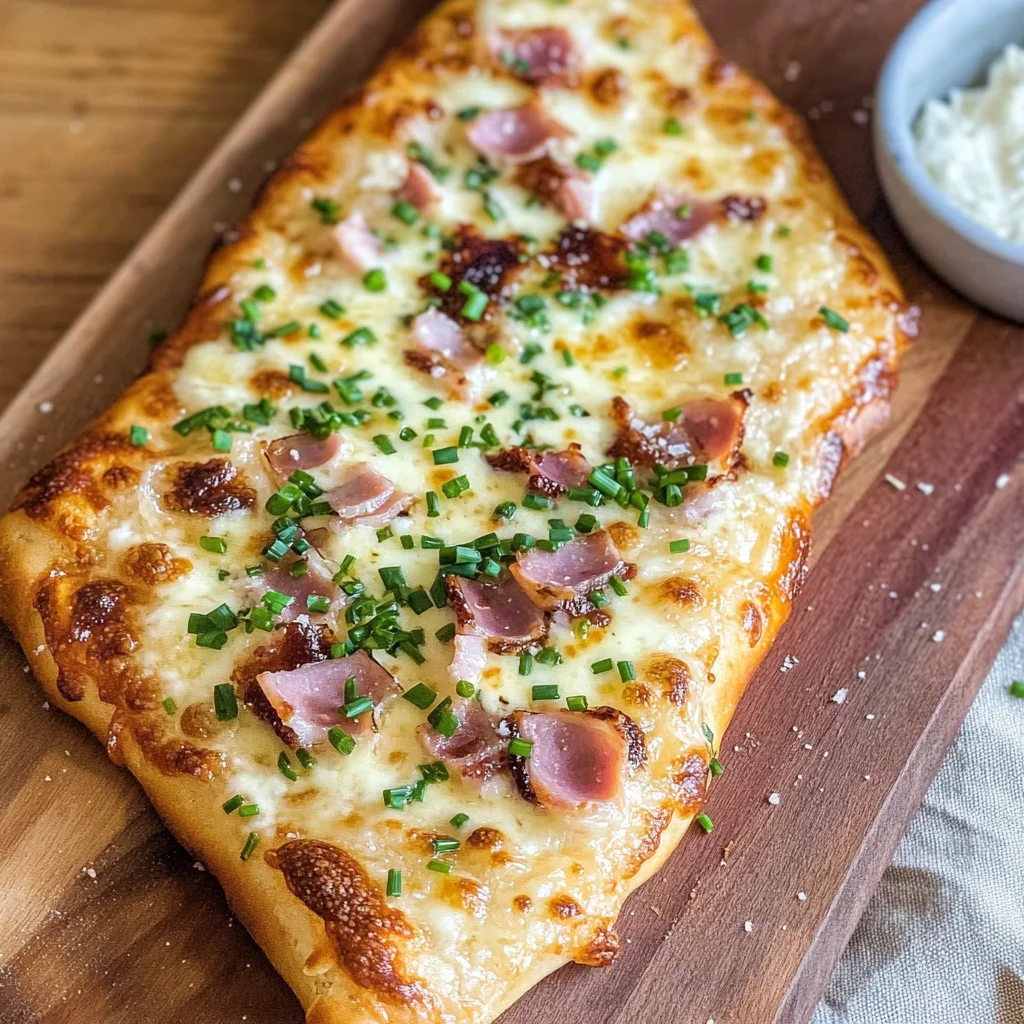 Rahmfladen aus Laugengebäck