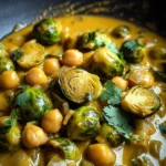 Rosenkohl-Curry mit Kichererbsen