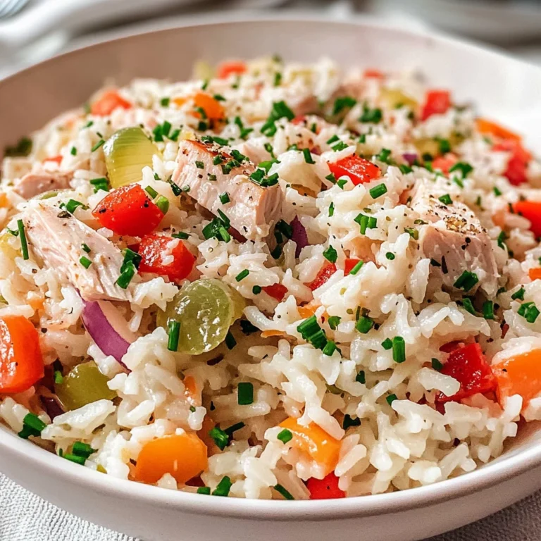 Schneller Reissalat mit Thunfisch & Paprika