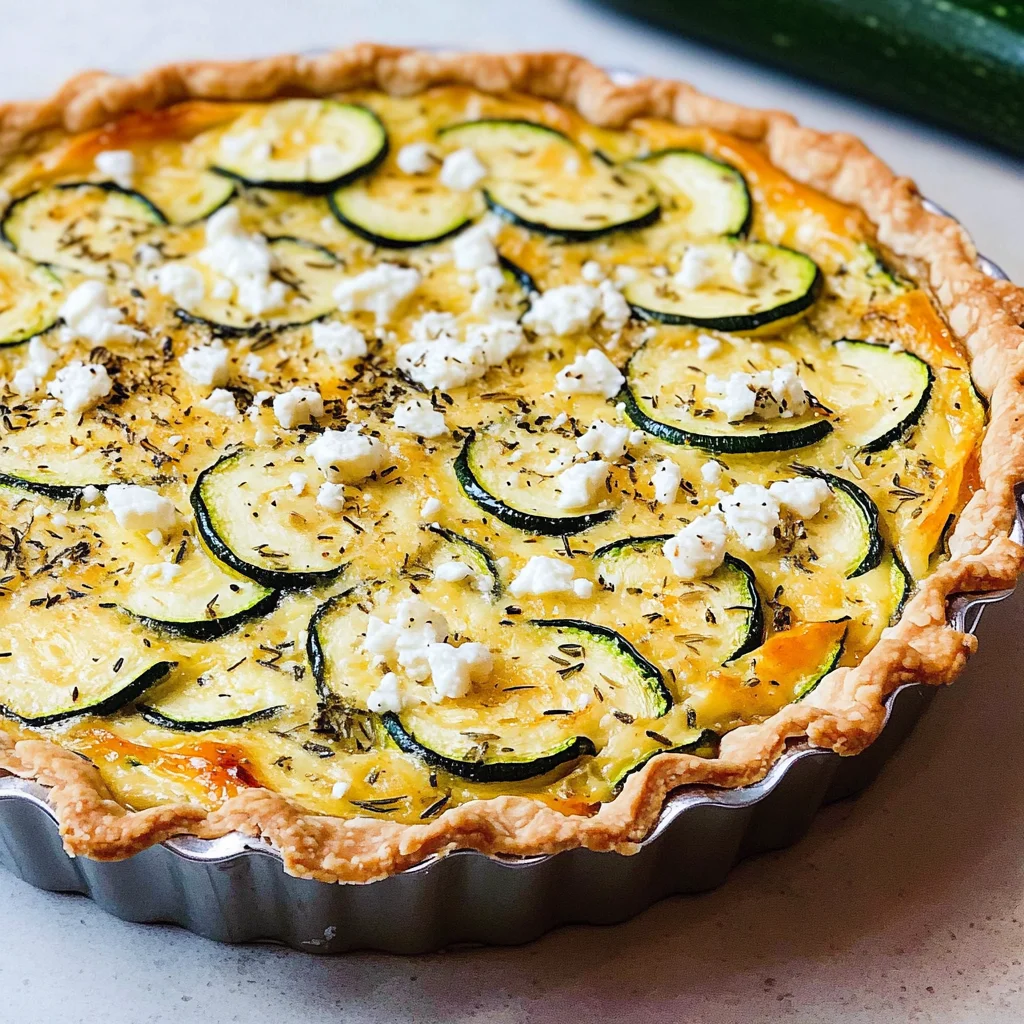 Zucchini-Quiche