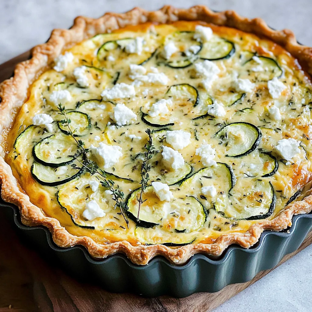 Zucchini-Quiche