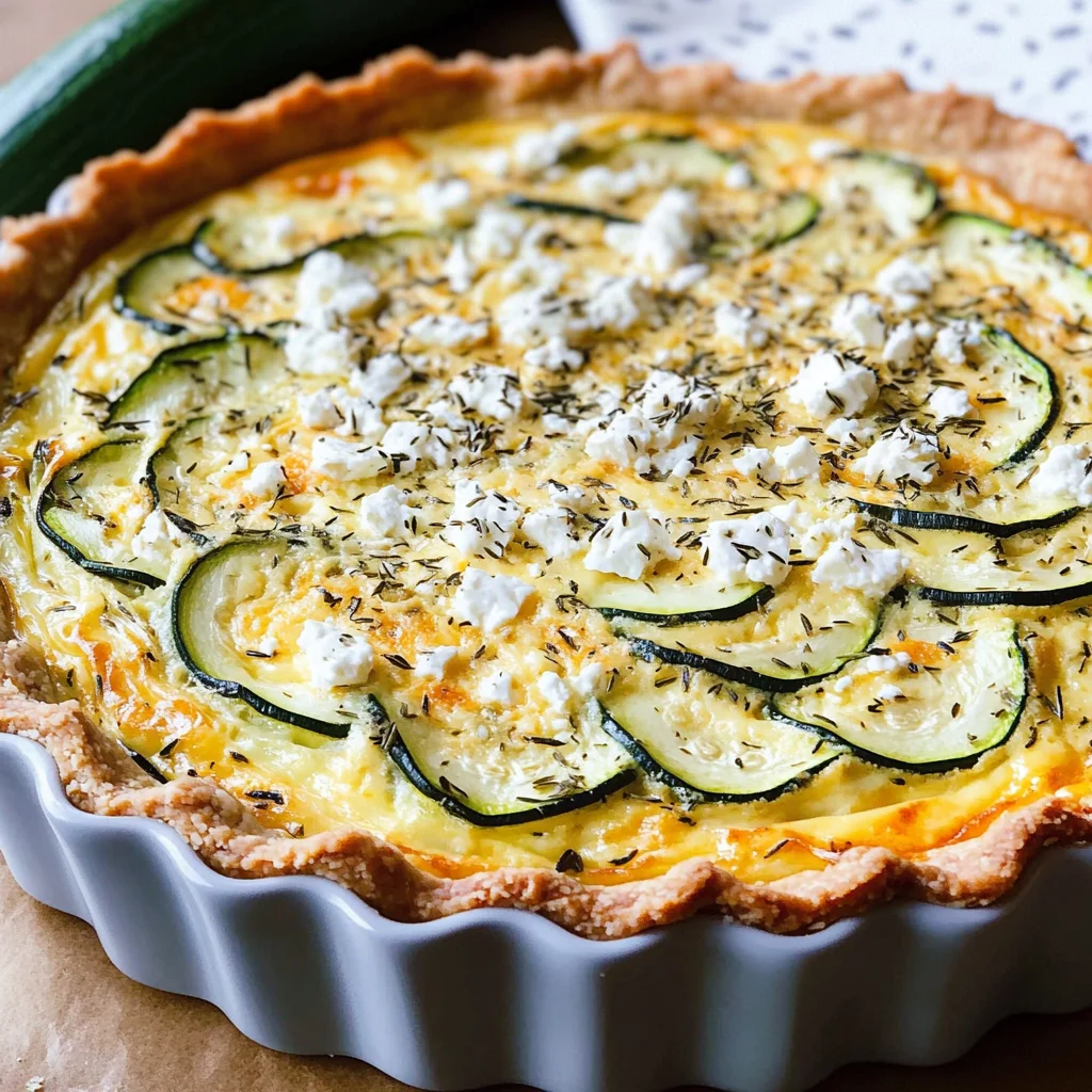 Zucchini-Quiche