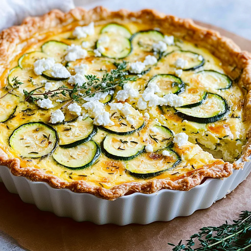 Zucchini-Quiche
