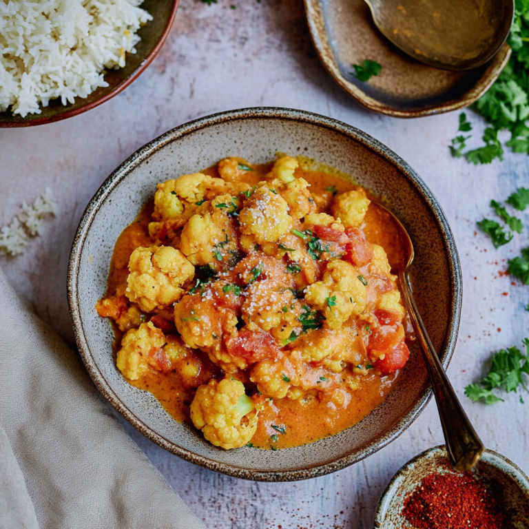 Unwiderstehlicher Blumenkohl-Curry-Auflauf in 40 Min!