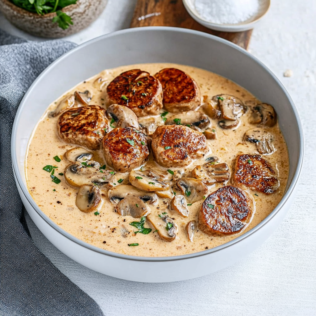 Cremiger Filettopf mit Champignons – Einfach & Lecker!