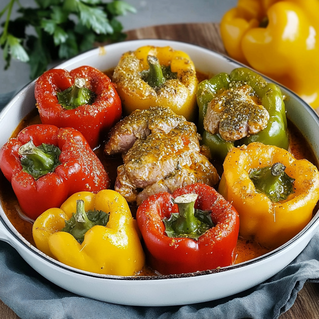 Gefüllte Paprika mit Hackfleisch – So lecker und einfach!