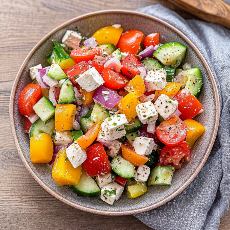 Leckerer Griechischer Bauernsalat – Einfaches Rezept Entd…