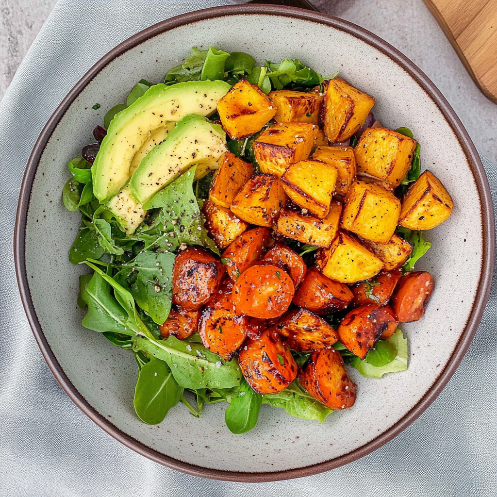 Perfekte Knusprige Ofenkartoffeln mit Salat – Einfach & L…