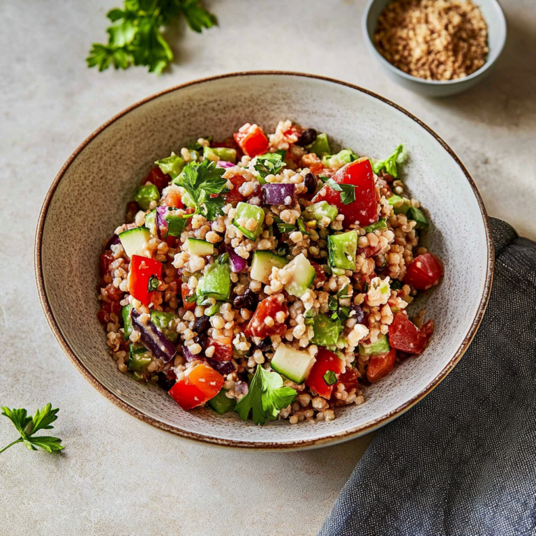 Unwiderstehlicher Orientalischer Linsensalat – frisch & w…