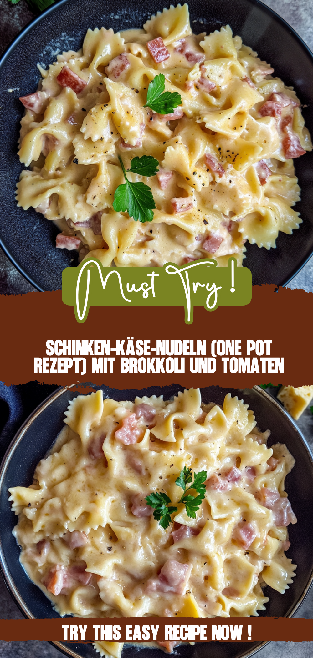 Schinken-Käse-Nudeln (One Pot Rezept)