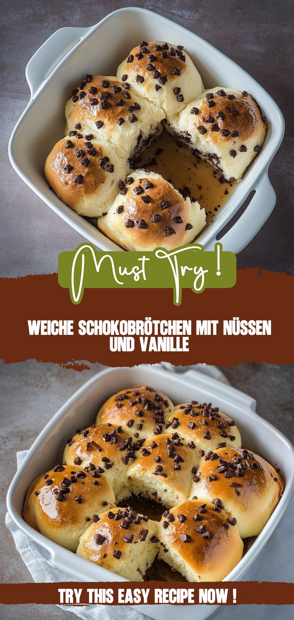 Weiche Schokobrötchen