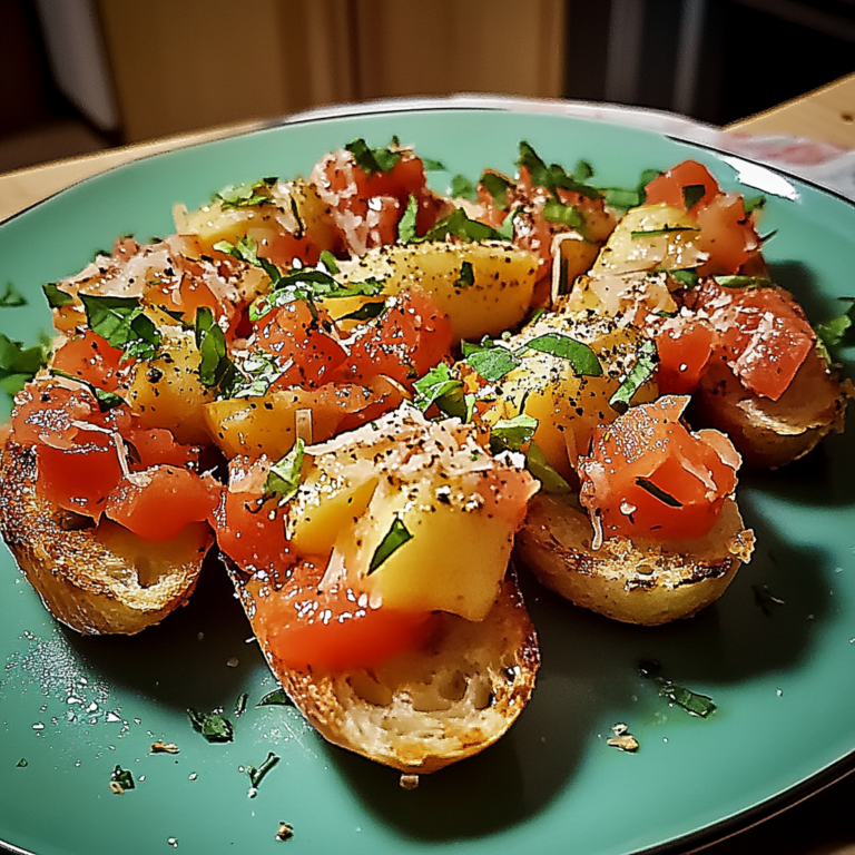 Perfekte Bruschetta-Kartoffeln: Einfach & Köstlich Genießen