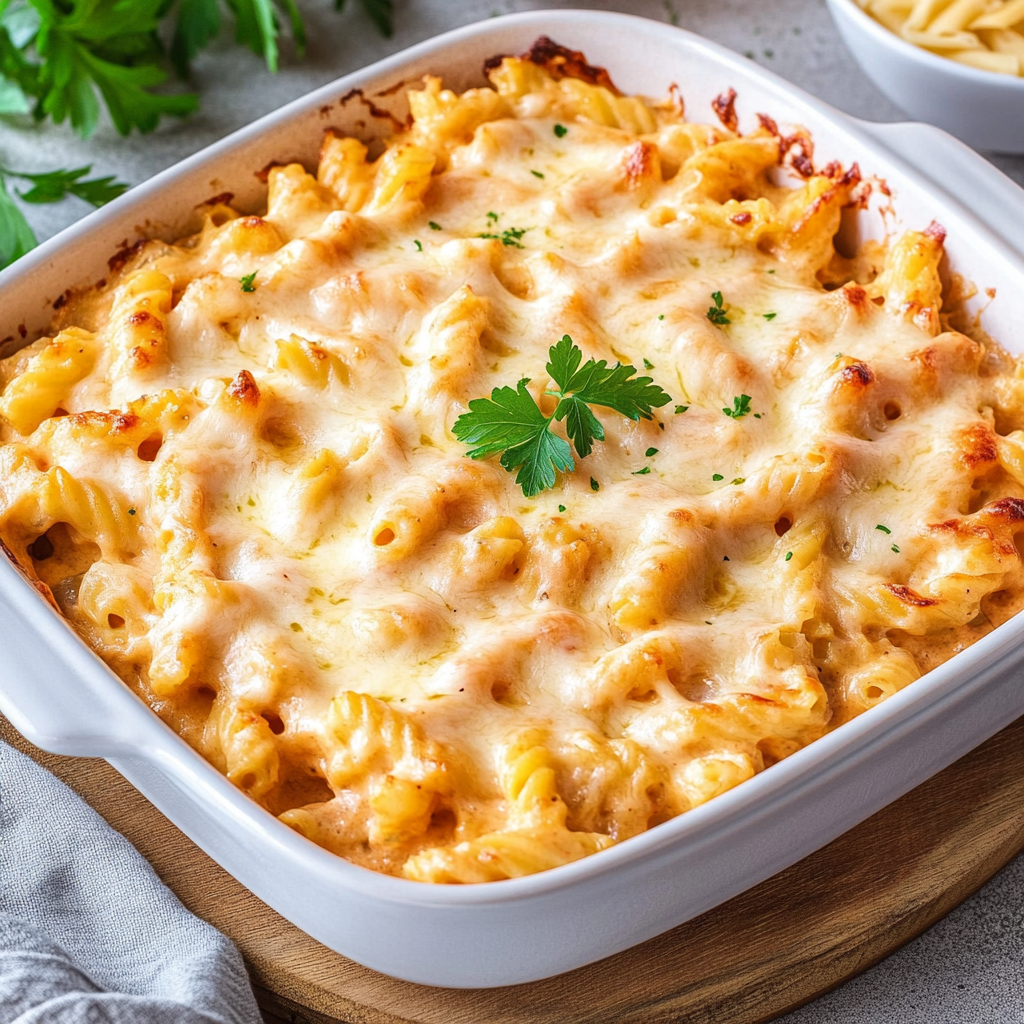 Einfacher Nudelauflauf mit Schinken & Käse – Schnell & Le…