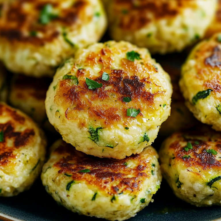 Knusprige Zucchini-Feta-Bällchen: Perfekter Snack!