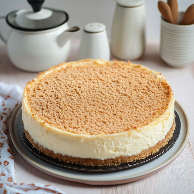 Unwiderstehlicher Landfrauen Käsekuchen mit Vanillequark