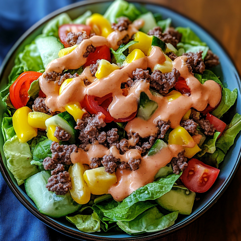Irresistible Low Carb Big Mac Salat Recipe You’ll Love