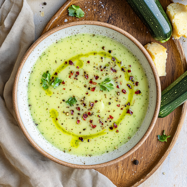 Omas Zucchinisuppe: Cremige Köstlichkeit Entdecken!