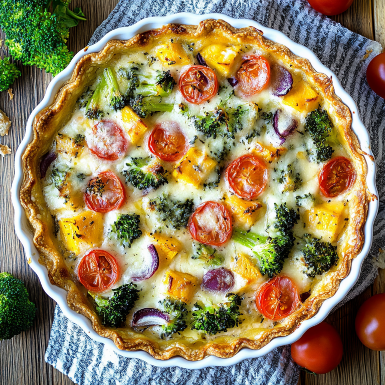 Schnelle Gemüsequiche Vegetarisch – Einfach & Lecker!