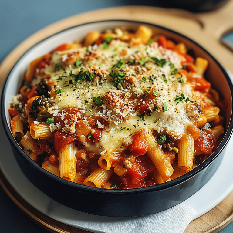 Leckeren Vegetarischer Nudelauflauf: Einfach & Schnell!