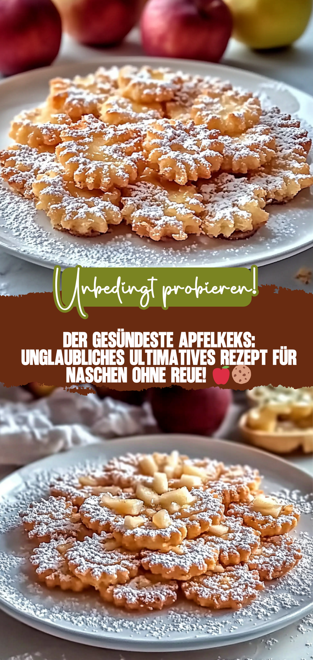 Der gesündeste Apfelkeks: Unglaubliches Ultimatives Rezept für Naschen ohne Reue! 🍎🍪