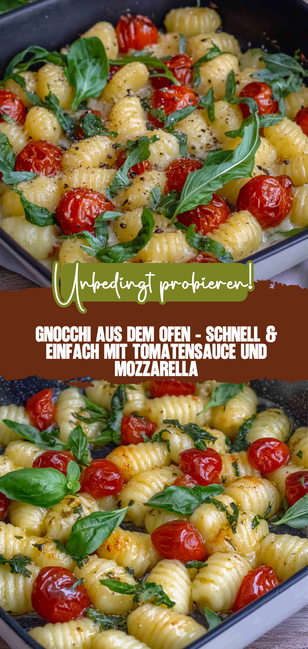 Gnocchi aus dem Ofen - schnell & einfach