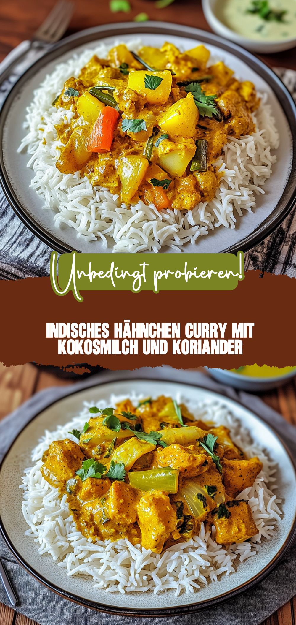 Indisches Hähnchen Curry