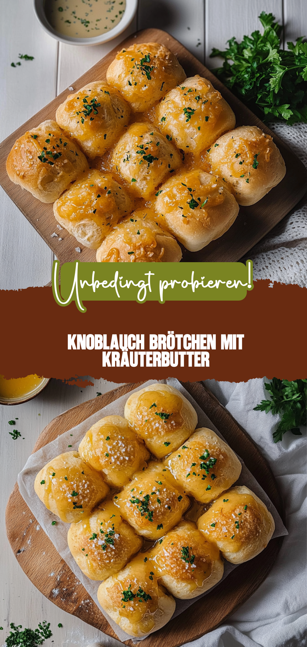 Knoblauch Brötchen