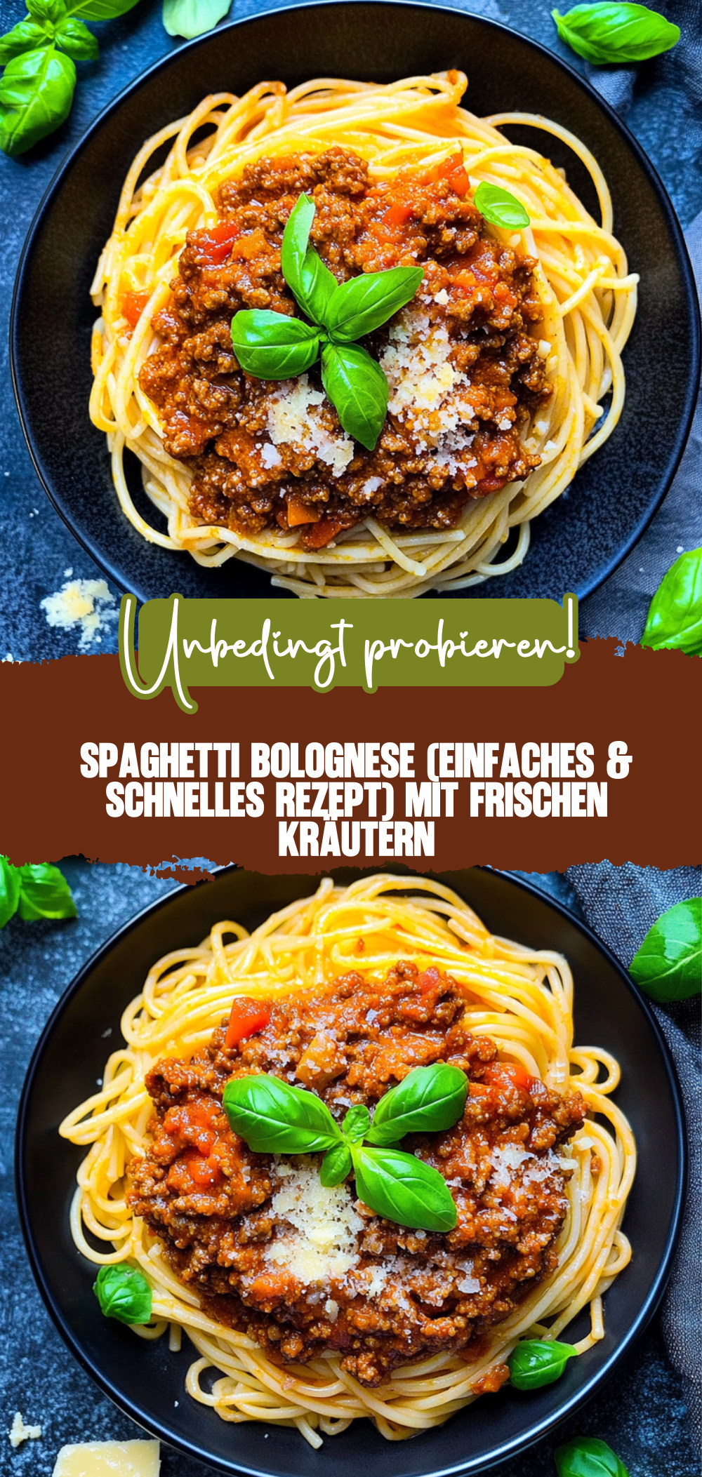 Spaghetti Bolognese (einfaches & schnelles Rezept)