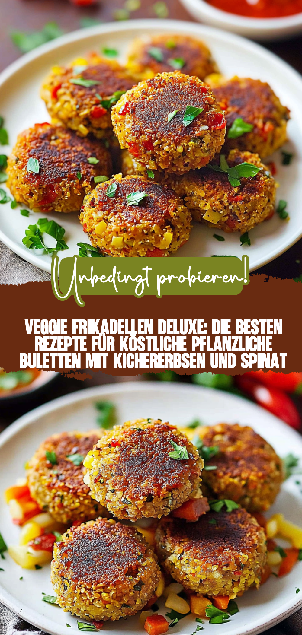 Veggie Frikadellen Deluxe: Die besten Rezepte für köstliche pflanzliche Buletten